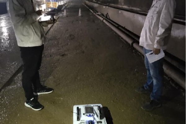 通車高速隧道雷達(dá)檢測