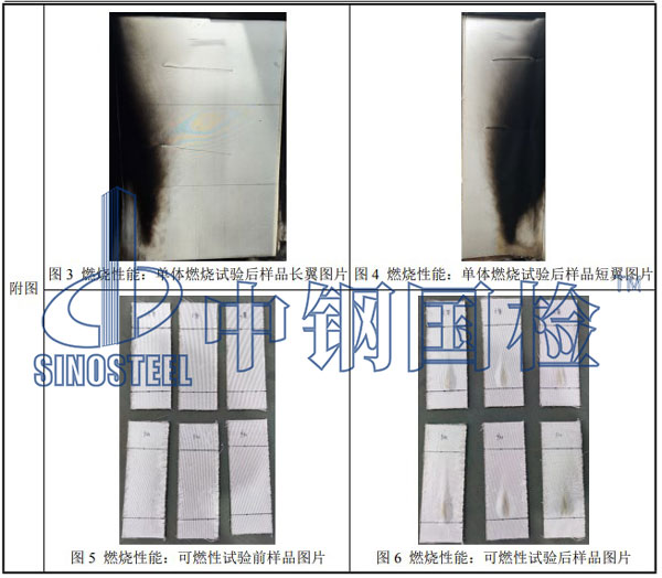 航空材料檢測項目結果
