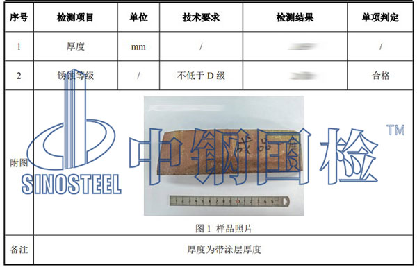 彩鋼瓦檢測(cè)項(xiàng)目結(jié)果