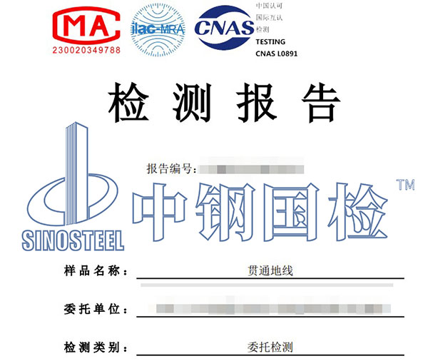 貫通地線二氧化硫腐蝕試驗(yàn)檢測報(bào)告